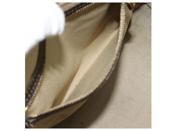LOUIS VUITTON Monogram Mini Josephine PM Handtasche Khaki M92215 LV Auth ti3950 - Ansicht 21