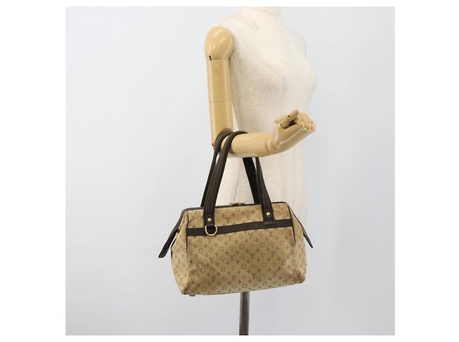 LOUIS VUITTON Monogram Mini Josephine PM Handtasche Khaki M92215 LV Auth ti3950 - Ansicht 22