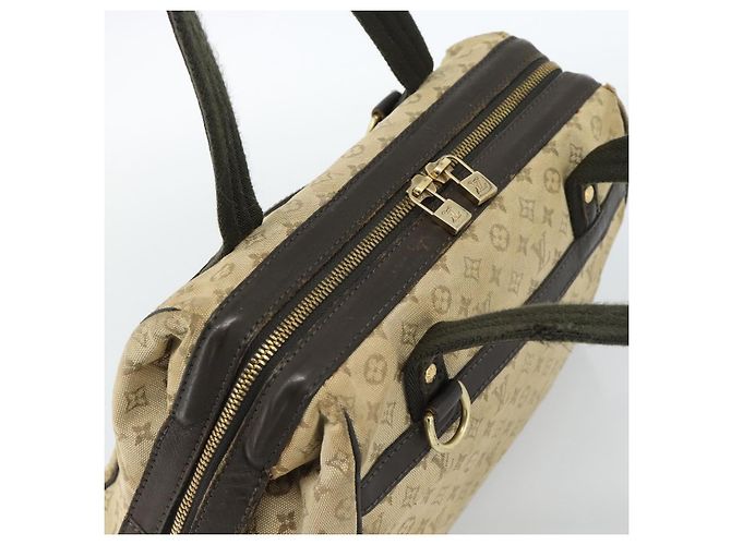 LOUIS VUITTON Monogram Mini Josephine PM Handtasche Khaki M92215 LV Auth ti3950 - Ansicht 6