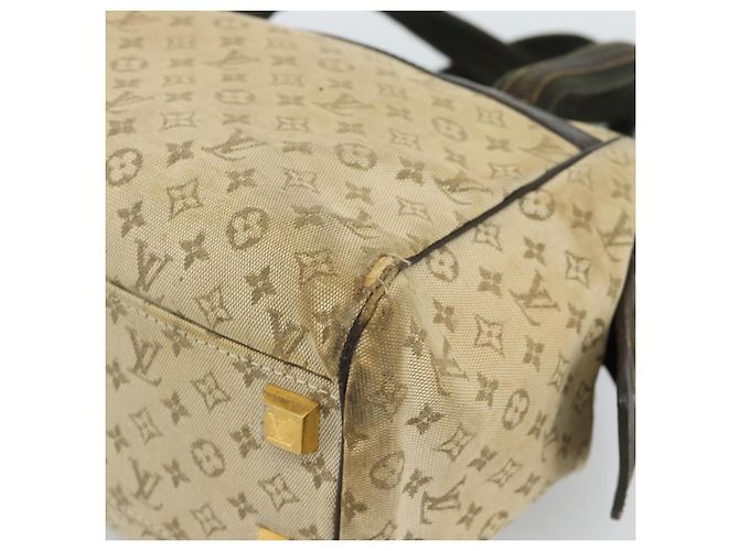 LOUIS VUITTON Monogram Mini Josephine PM Handtasche Khaki M92215 LV Auth ti3950 - Ansicht 9
