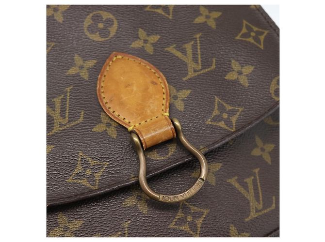 LOUIS VUITTON Borsa a Spalla Monogram Saint Cloud MM M51243 LV Auth ki6686 Monogramma - vista 19