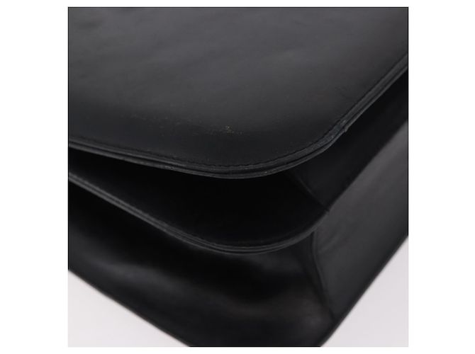Céline Borsa a Spalla CELINE Horse Carriage in Pelle Nera e Oro Auth 185494 Nero D'oro - vista 15