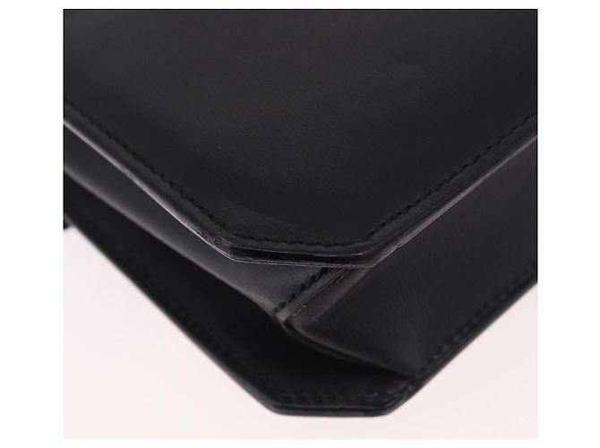 Borsa a tracolla Salvatore Ferragamo in pelle nera e argento Auth bs35511 Nero - vista 16