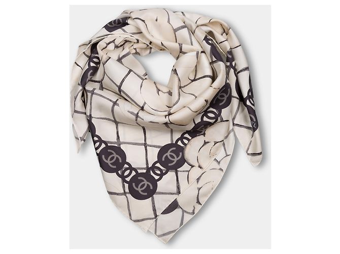 Autre Marque Accessoire NON SIGNE / UNSIGNED en Soie Multicolor - 103646 Multicolore - vue 2
