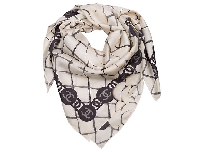 Autre Marque Accessoire NON SIGNE / UNSIGNED en Soie Multicolor - 103646 Multicolore - vue 4