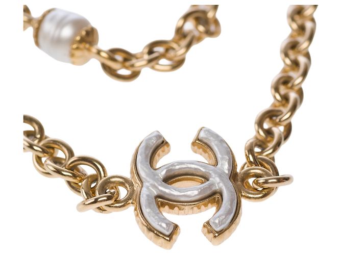 Joias CHANEL CC em Metal Dourado - 103607 - vista 7