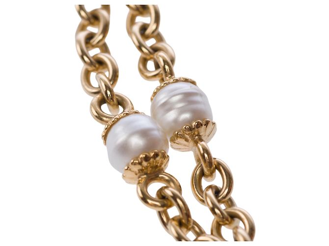 Joias CHANEL CC em Metal Dourado - 103607 - vista 8