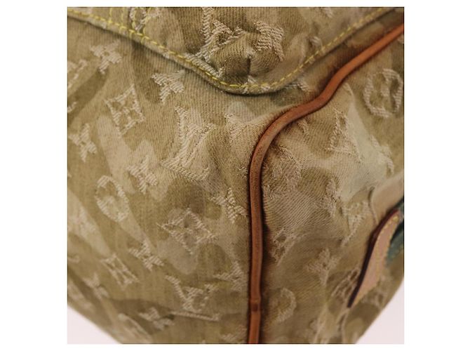 LOUIS VUITTON Monogram Fragrance Jasmine Hand Bag Khaki M95772 LV Auth 185452SAV Cachi - vista 15