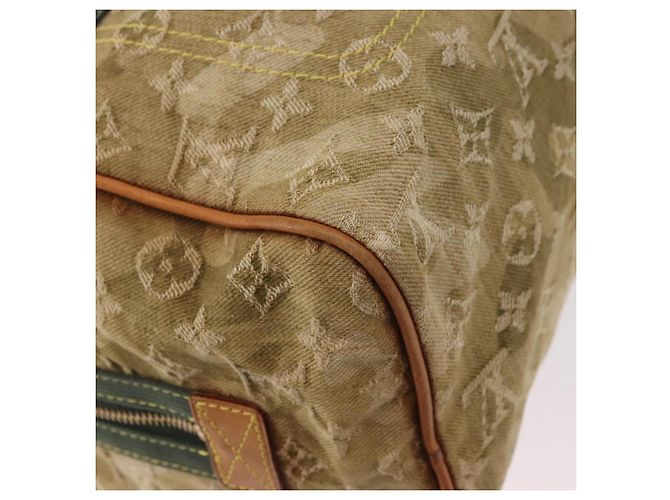 LOUIS VUITTON Monogram Fragrance Jasmine Hand Bag Khaki M95772 LV Auth 185452SAV Cachi - vista 16