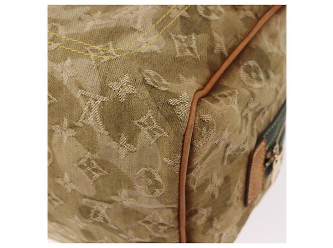 LOUIS VUITTON Monogram Fragrance Jasmine Hand Bag Khaki M95772 LV Auth 185452SAV Cachi - vista 17