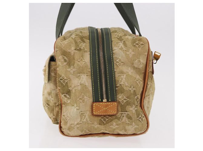 LOUIS VUITTON Monogram Fragrance Jasmine Hand Bag Khaki M95772 LV Auth 185452SAV Cachi - vista 3