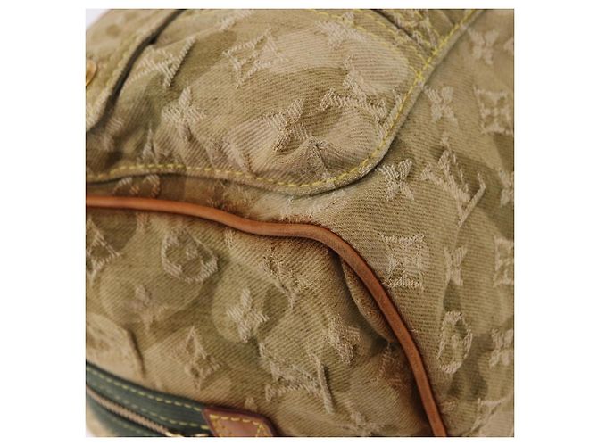 LOUIS VUITTON Monogram Fragrance Jasmine Hand Bag Khaki M95772 LV Auth 185452SAV Cachi - vista 8