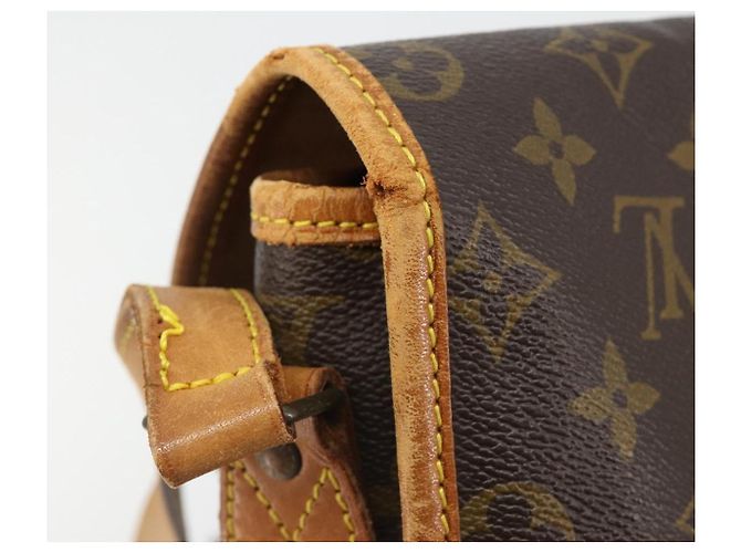 LOUIS VUITTON Borsa a Spalla Monogram Gibeciere MM M42247 LV Auth bs35565 Monogramma - vista 10