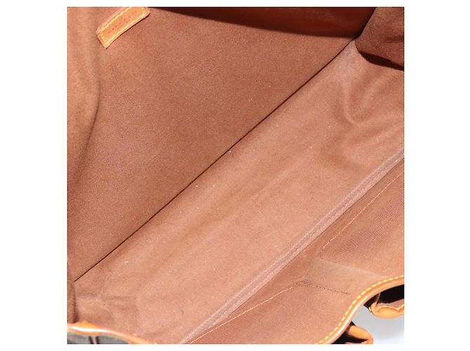 LOUIS VUITTON Borsa a Spalla Monogram Gibeciere MM M42247 LV Auth bs35565 Monogramma - vista 11
