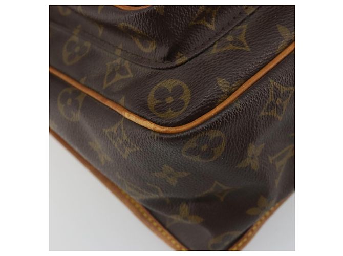 LOUIS VUITTON Borsa a Spalla Monogram Gibeciere MM M42247 LV Auth bs35565 Monogramma - vista 14
