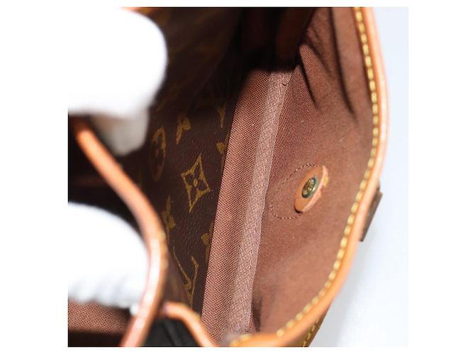 LOUIS VUITTON Borsa a Spalla Monogram Gibeciere MM M42247 LV Auth bs35565 Monogramma - vista 22