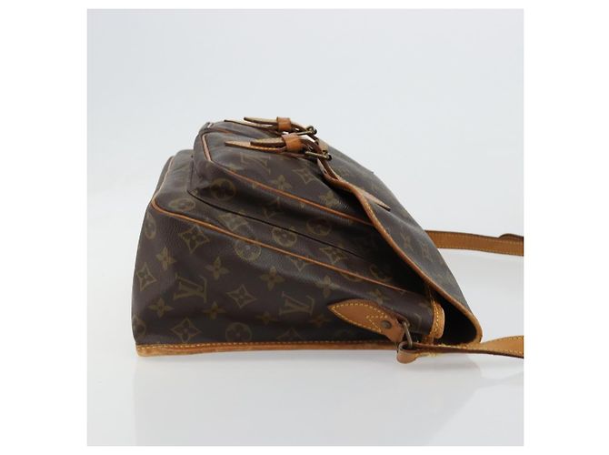 LOUIS VUITTON Borsa a Spalla Monogram Gibeciere MM M42247 LV Auth bs35565 Monogramma - vista 3
