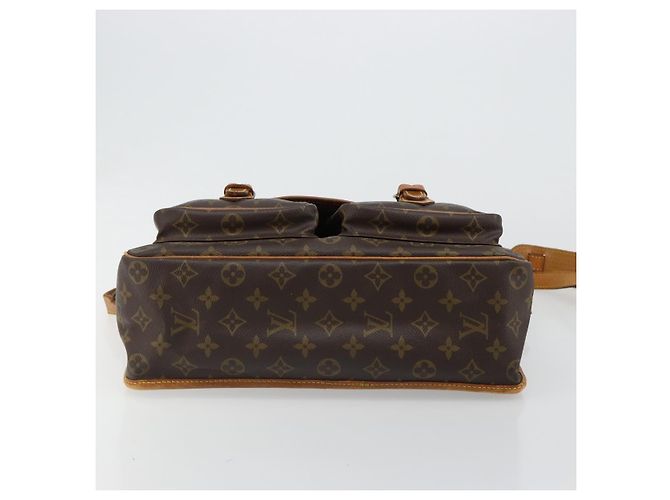 LOUIS VUITTON Borsa a Spalla Monogram Gibeciere MM M42247 LV Auth bs35565 Monogramma - vista 5