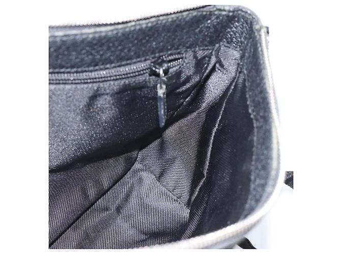 Borsa a Spalla GUCCI GG Canvas Nera Argento 114273 Auth bs35495 Nero - vista 18