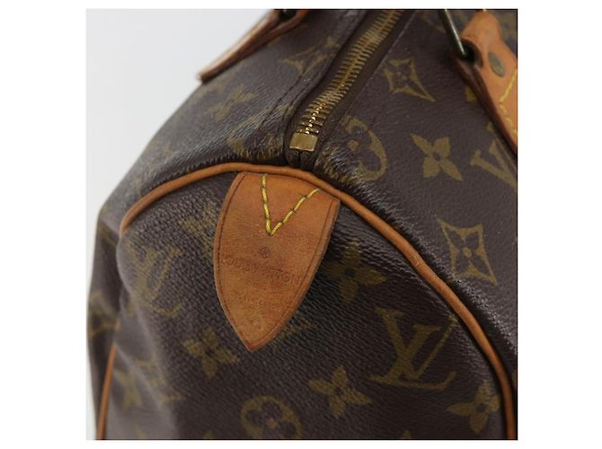 LOUIS VUITTON Borsa Monogram Speedy 25 M41528 LV Auth 184357A Monogramma - vista 19