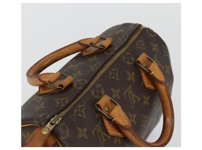 LOUIS VUITTON Borsa Monogram Speedy 25 M41528 LV Auth 184357A Monogramma - vista 6