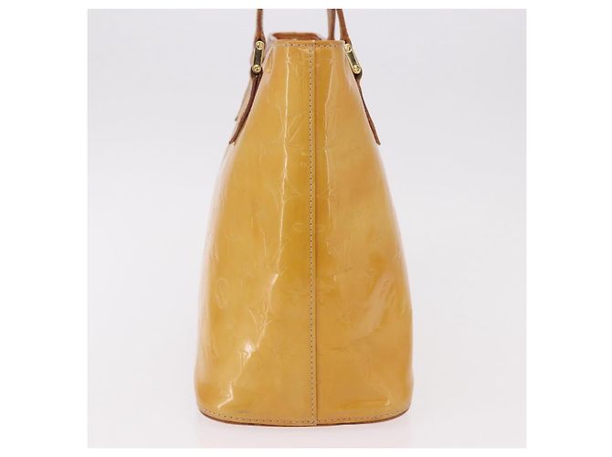 LOUIS VUITTON Borsa Monogram Vernis Houston Beige M91004 LV Auth ep14730 - vista 3