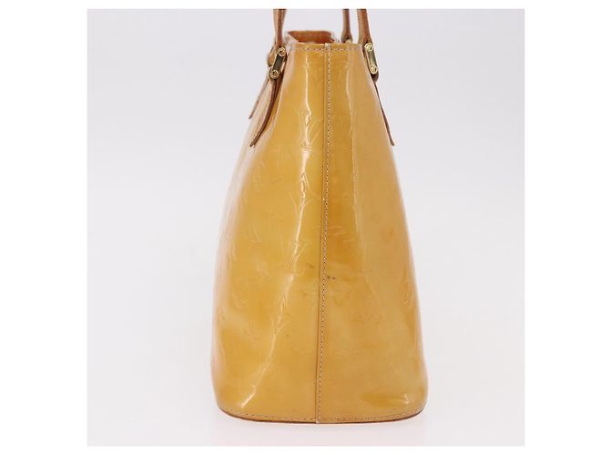 LOUIS VUITTON Borsa Monogram Vernis Houston Beige M91004 LV Auth ep14730 - vista 4