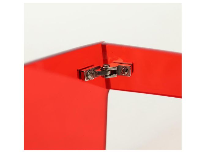 LOUIS VUITTON Gafas de sol Monogram LV x Supreme Citymark SP de plástico Auth 184270SM Roja - vista 19
