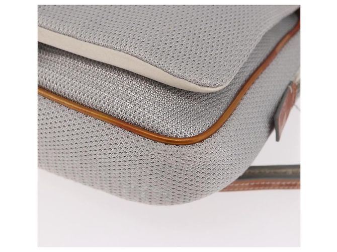 Zaino PRADA Sports Line Canvas Silver Auth bs35592 Argento - vista 17