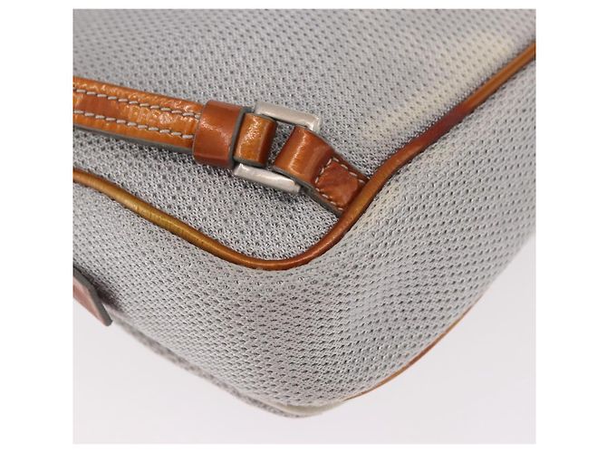 Zaino PRADA Sports Line Canvas Silver Auth bs35592 Argento - vista 18