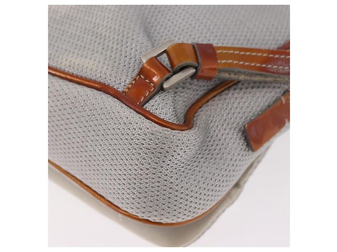 Zaino PRADA Sports Line Canvas Silver Auth bs35592 Argento - vista 19