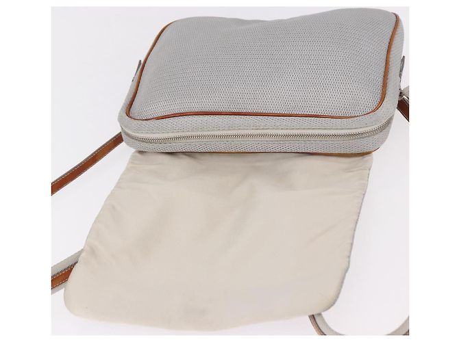 Zaino PRADA Sports Line Canvas Silver Auth bs35592 Argento - vista 22