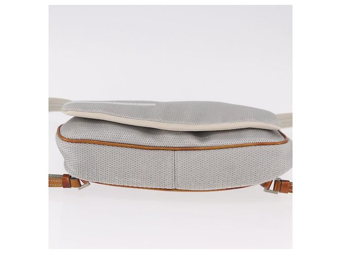 Zaino PRADA Sports Line Canvas Silver Auth bs35592 Argento - vista 6