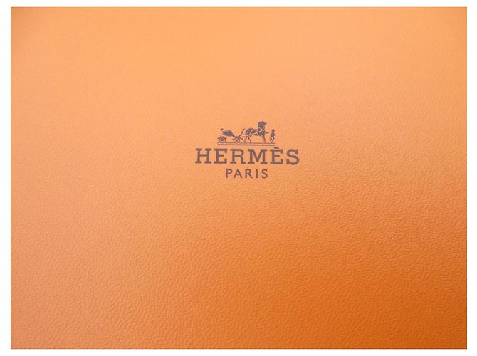 Hermès Mini Kelly Orange Storage Box & Accessories Brown - view 2