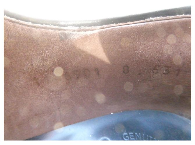 Autre Marque Carmina Shoemaker Scarpe Derby in pelle nera Nero - vista 9