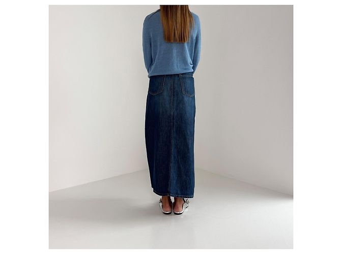 Weekend Max Mara Pull en maille fine bleu - vue 8