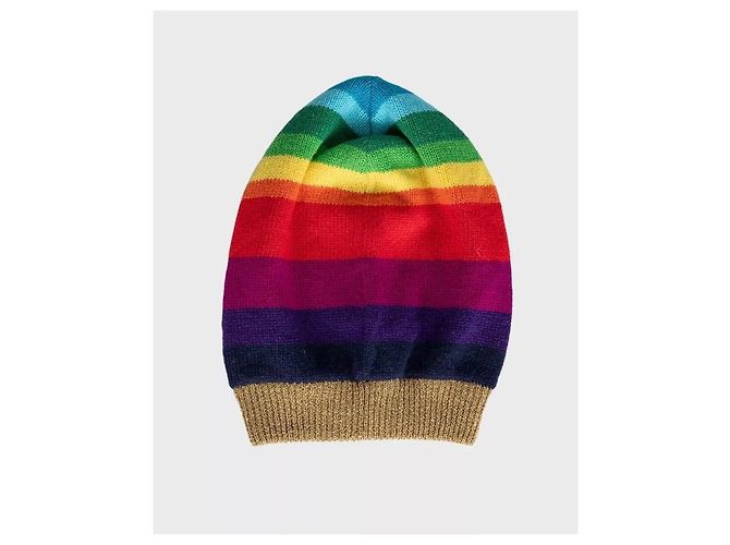 Gucci Multicolor Animal Print Wool Hat Size 58/ L Pre-owned - view 2