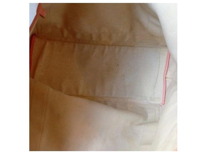 Balenciaga Cabas Tote Bag Paris Beige Melocotón - vista 9