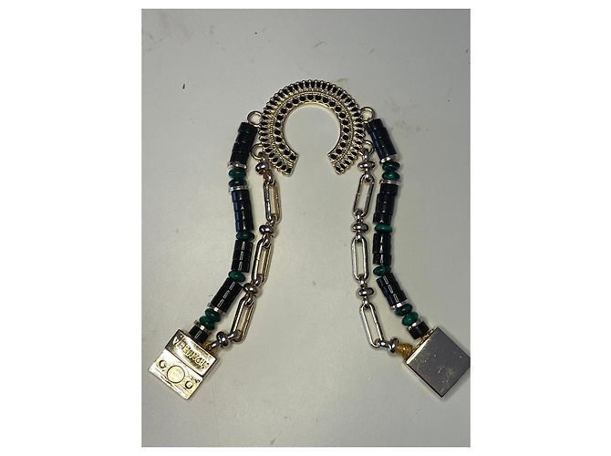 Bracciale a perline e catena Hipanema D'oro - vista 2