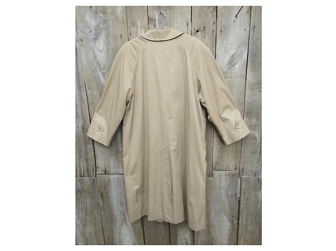 Burberry Impermeable Gabardina Beige Talla 48 - vista 6
