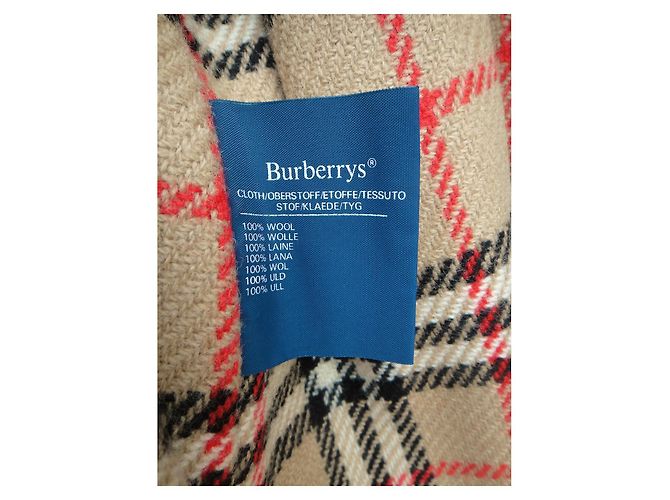 Trench-coat Burberrys beige in cotone - vista 6