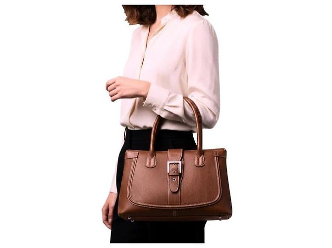 Tod's D-Styling Borsa Tote in Pelle Marrone - vista 2