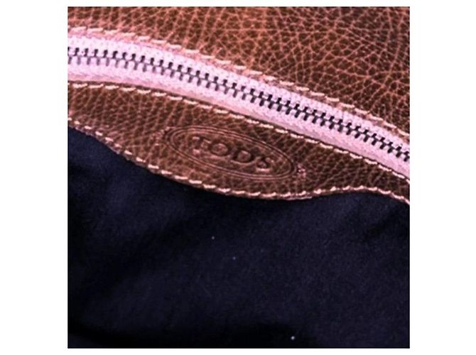 Tod's D-Styling Borsa Tote in Pelle Marrone - vista 3