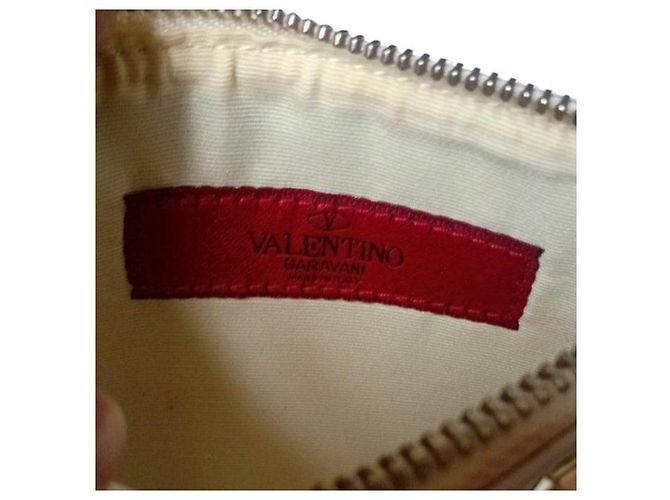 Valentino Garavani Pochette Rockstud Bianco - vista 3