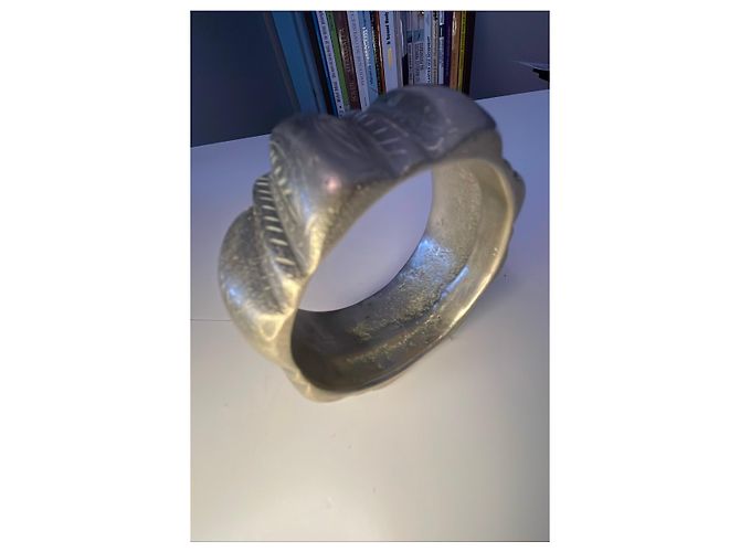 Autre Marque Bracciale rigido berbero Atlas Marocco in argento - vista 6