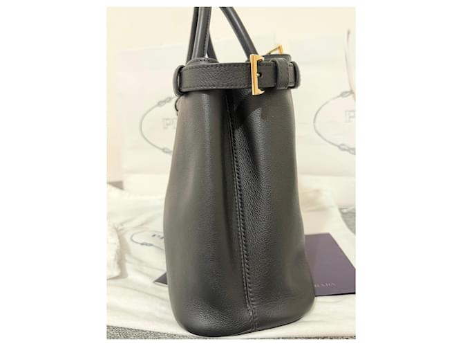 Prada Borsa Tote Saffiano Nera Nero - vista 4