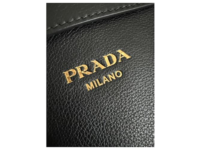 Prada Borsa Tote Saffiano Nera Nero - vista 6