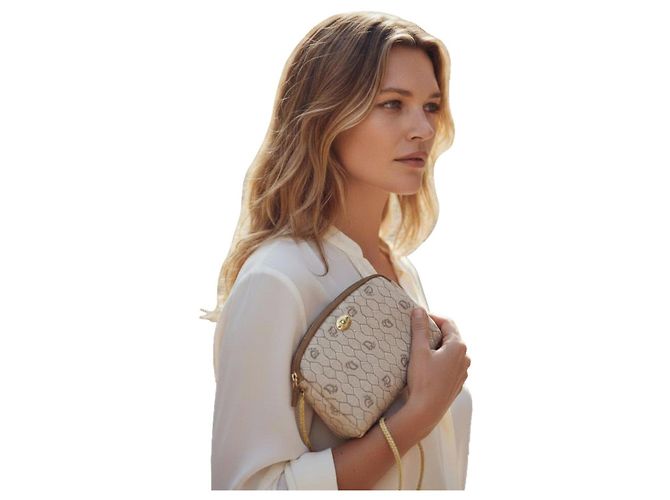 Christian Dior Pochette Monogram Beige - vista 2
