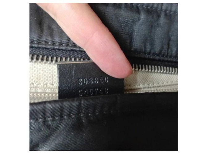 Gucci Borsa a tracolla in nylon GG Monogram Nero - vista 5