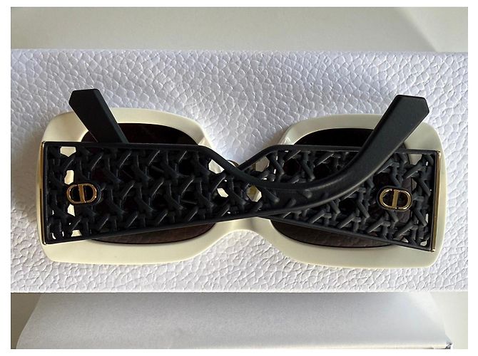 Gafas de sol Christian Dior VeryDior S1I - Blanco/Negro - vista 2